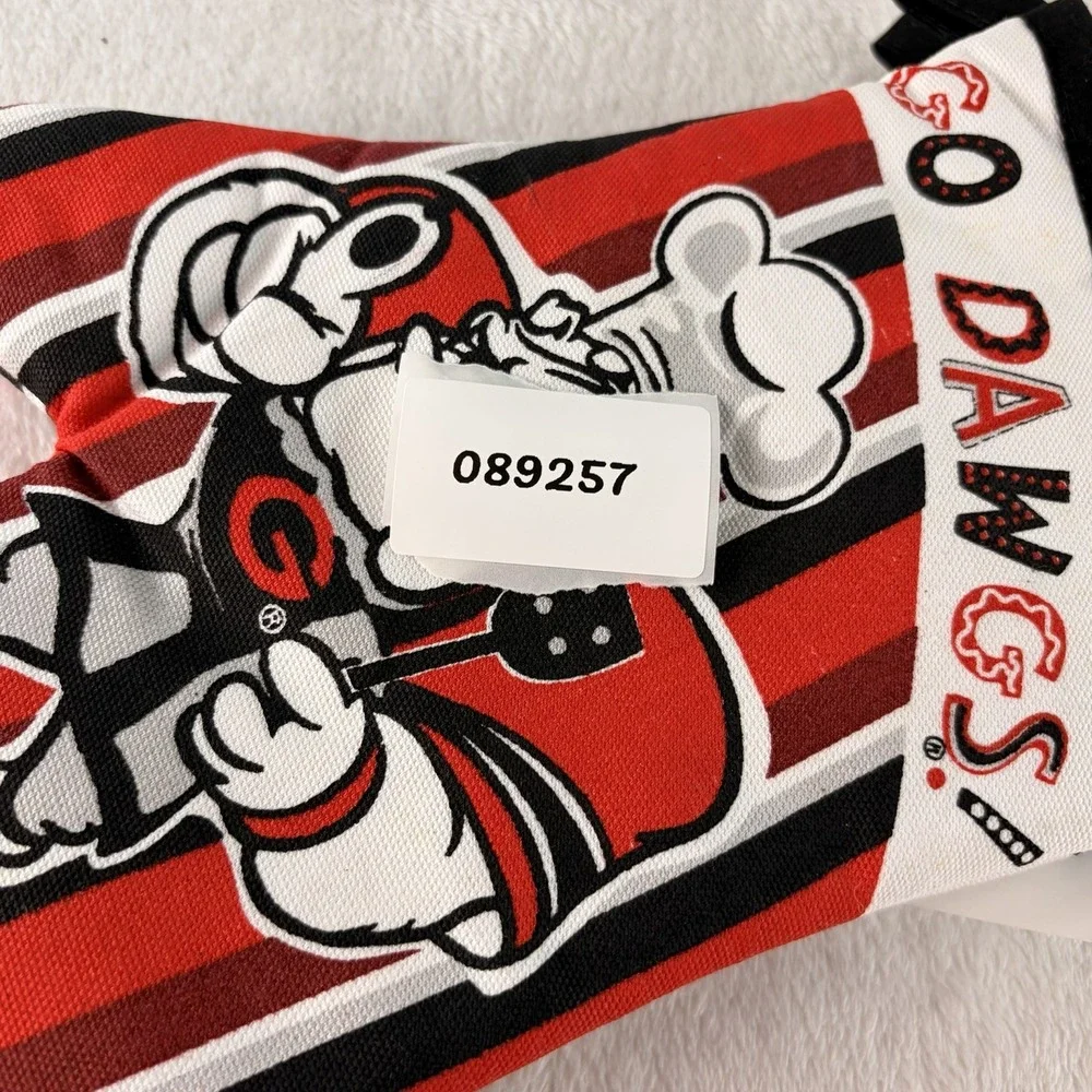 University of Georgia Bulldogs Oven Mitt Pair Collegiate Tailgate Collection NWT